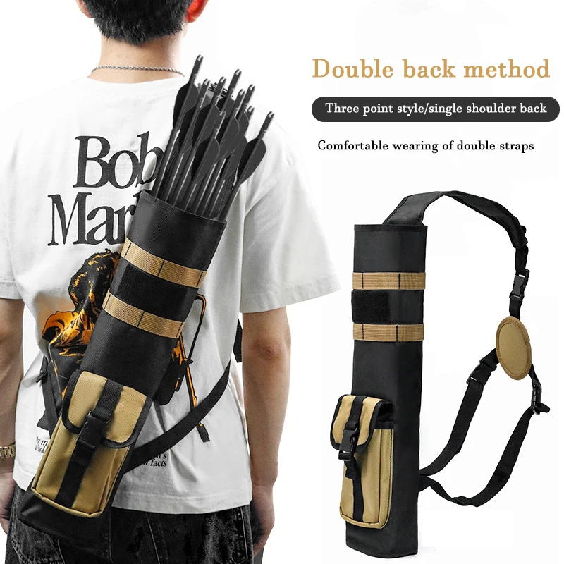 Bolsa MOLLE plegable compacta para flechas de arquería y caza - imagen 2