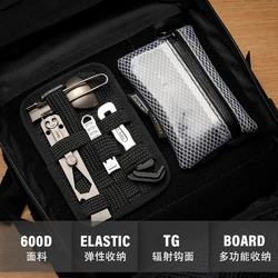 Kit EDC multifunción con módulo de velcro para mochila exterior