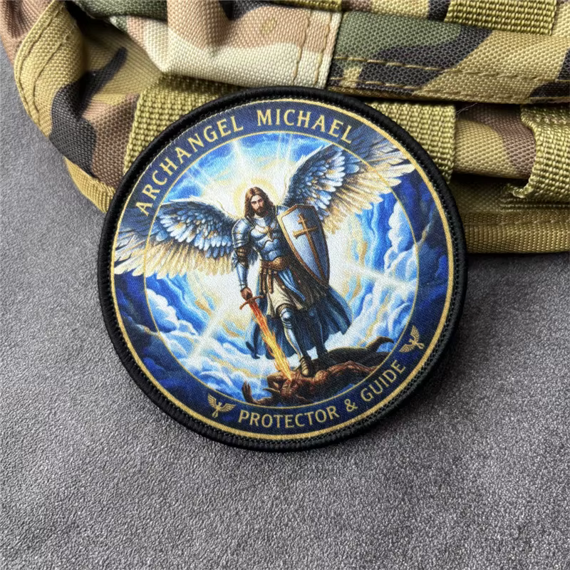 Parche táctico Michael de moral militar con velcro para brazalete - imagen 5