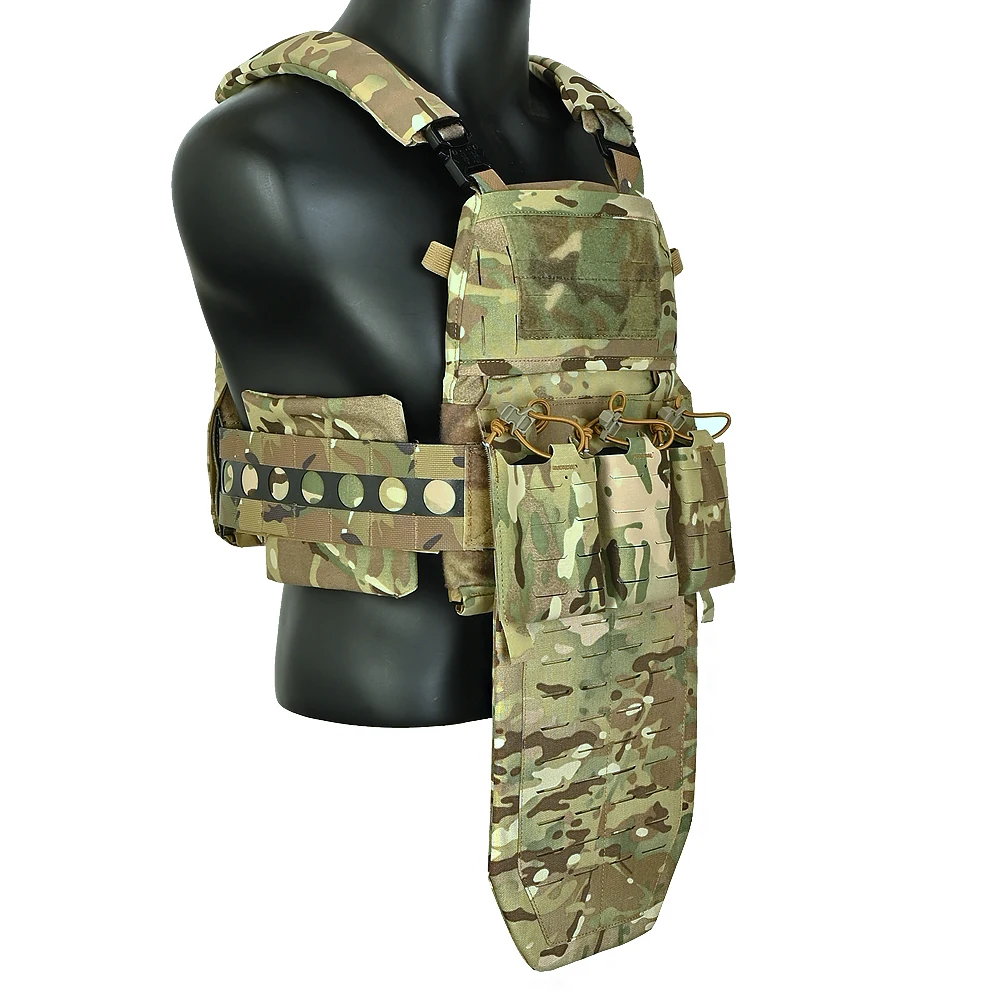 Protección de ingle MOLLE para chaleco táctico - Airsoft y caza - imagen 5