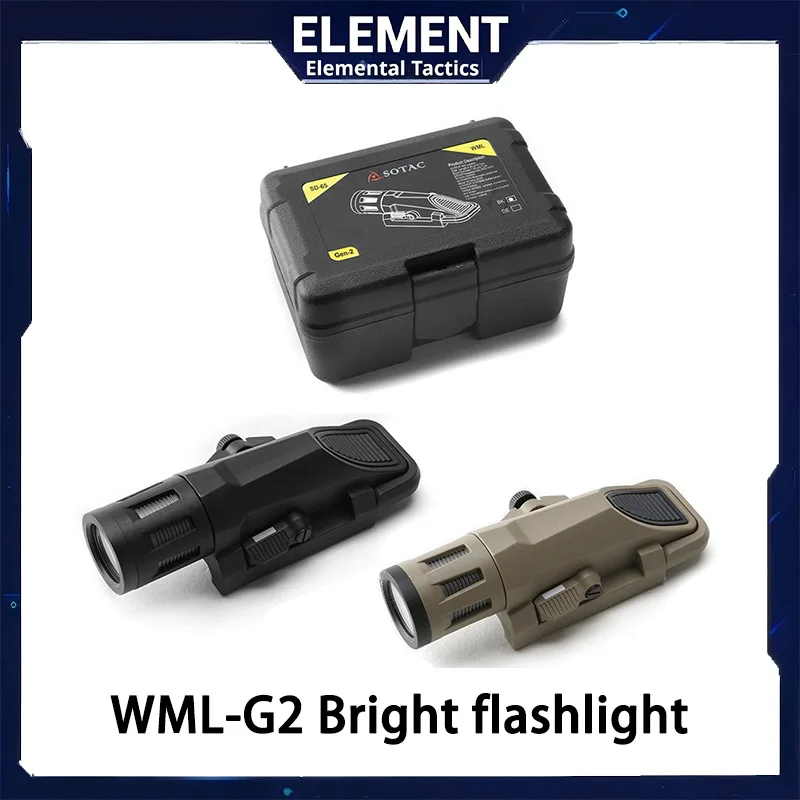 WML G2 Bright: linterna táctica LED para arma con luz estroboscópica - imagen 3