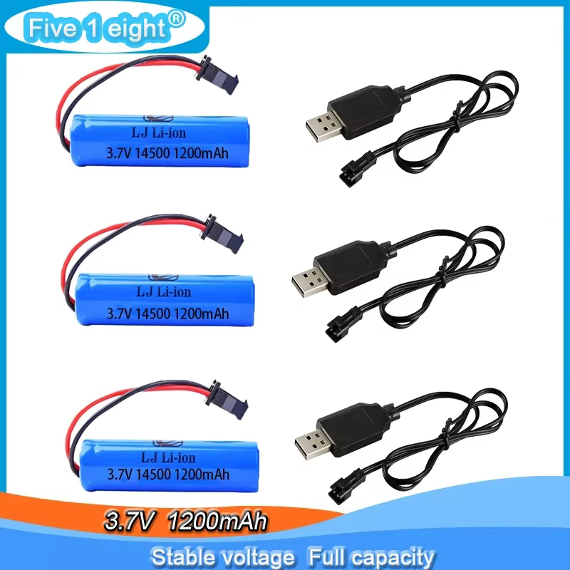 Batería recargable Li-Ion conector SM para coche RC - imagen 5