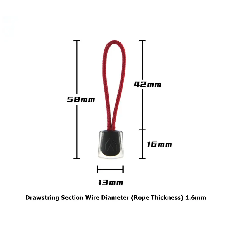 Tirador cremallera luminescente doble tono – Outdoor táctico - imagen 5