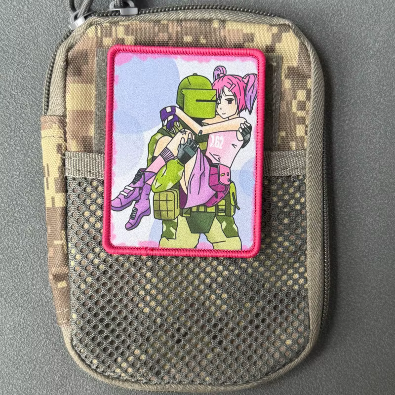 Parche táctico estilo insignia moral con Velcro para mochilas - imagen 3
