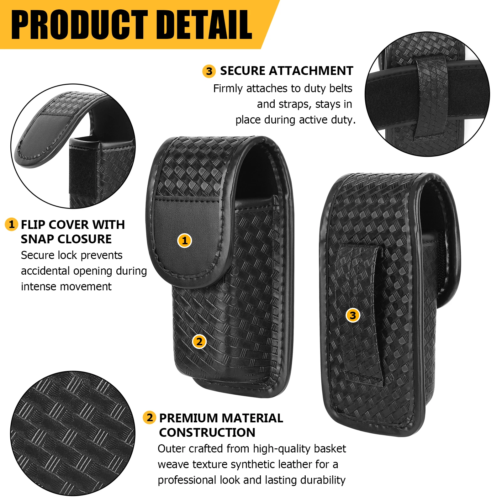 KRYDEX MK3 funda táctica para spray de pimienta y porta linterna - imagen 3