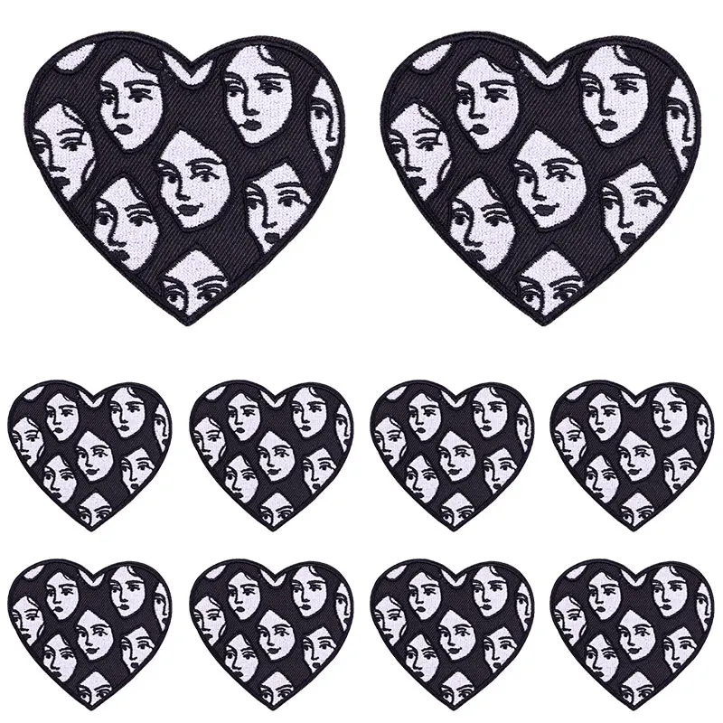Parche bordado calavera punk gato negro – para jeans o chaleco - imagen 3