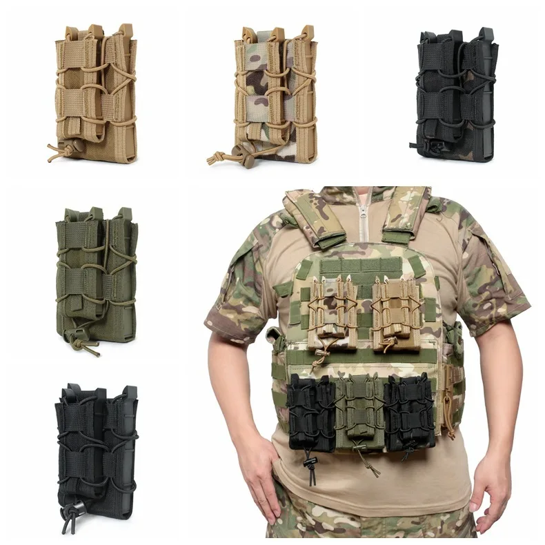 Bolsa Molle doble para cargadores