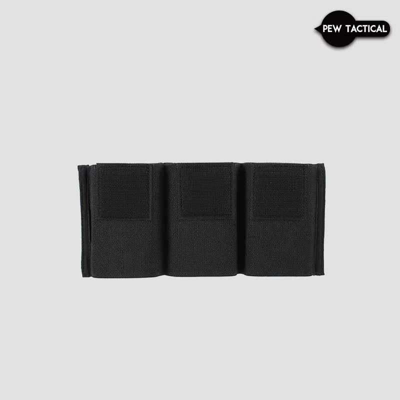 PEW TACTICAL bolsa porta cargadores triple con soporte elástico - imagen 4