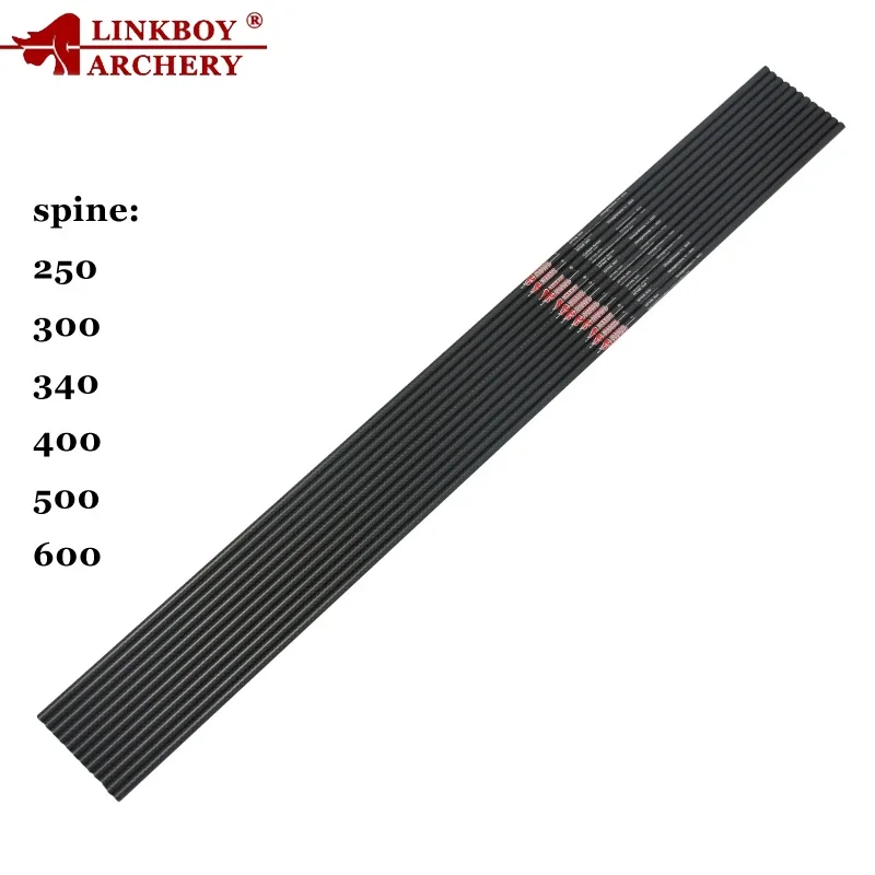 Linkboy Flechas de Carbono 3K para Caza con Arco Compuesto 32 Pulgadas - imagen 3