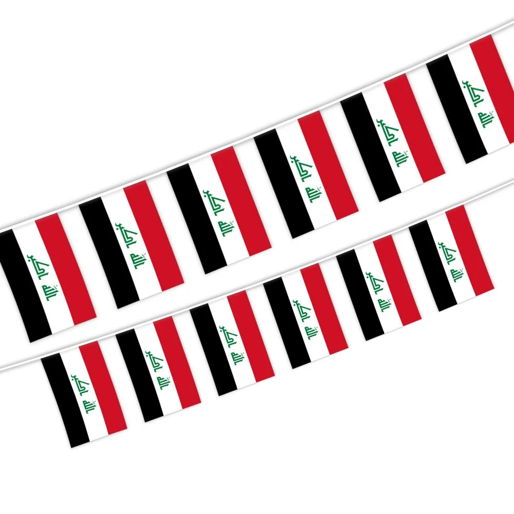 Banderines listos para guirnalda