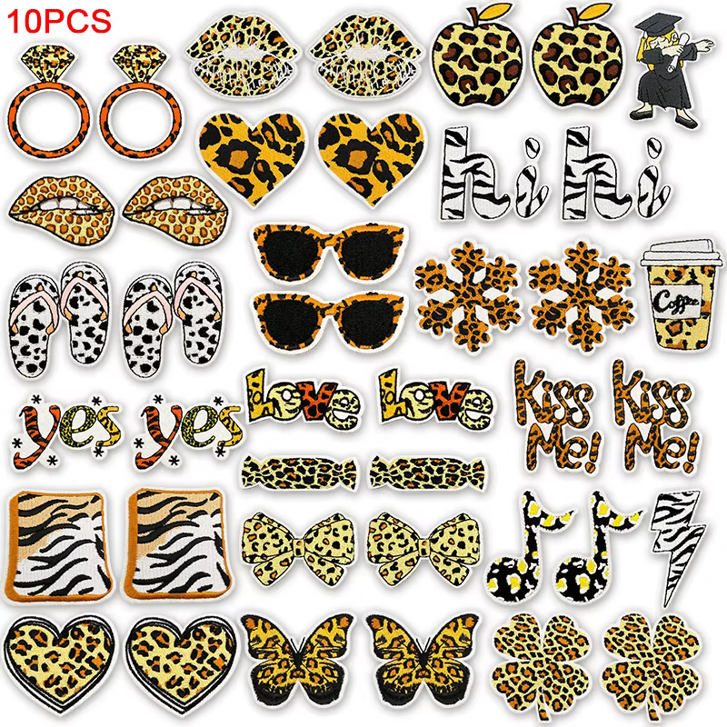 Parche termoadhesivo bordado retro Y2K para ropa y accesorios - imagen 2