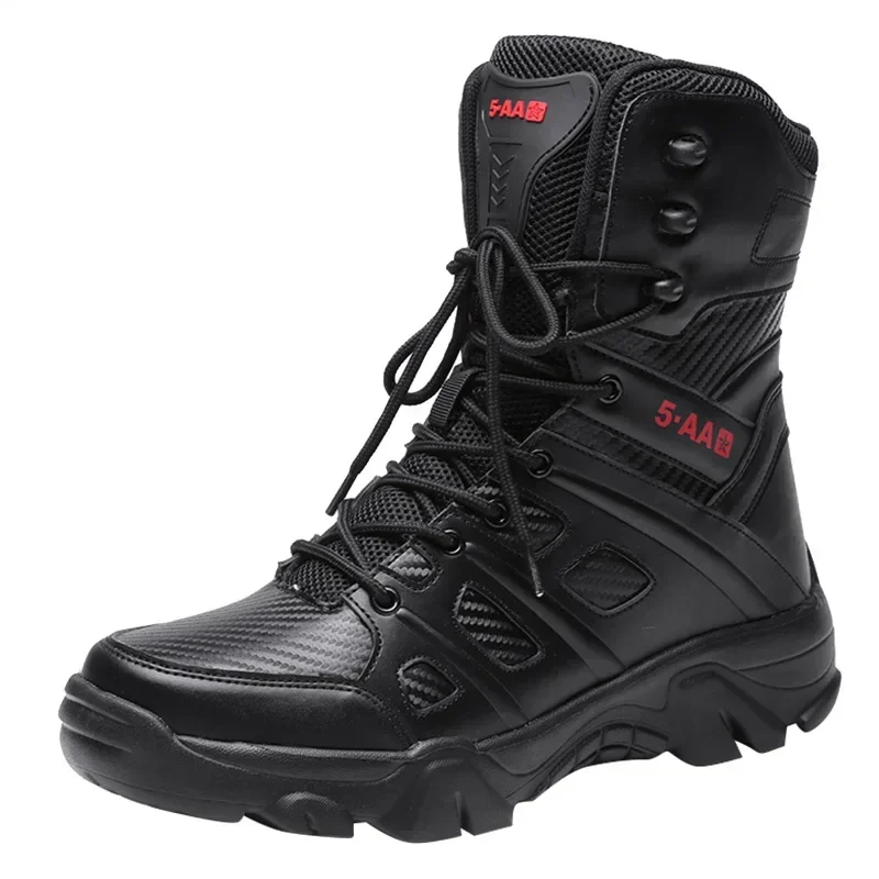 Botas tácticas para hombre - exteriores, antideslizantes, ripstop