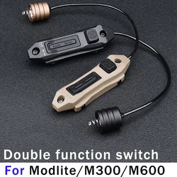 WADSN interruptor táctico doble función para linterna Modlite momentánea