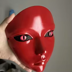 Máscara facial táctica completa ajustable para airsoft
