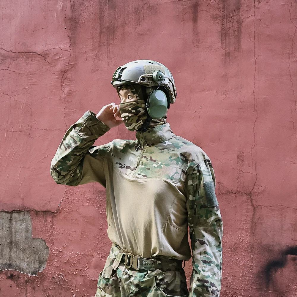 CP Camisa táctica manga larga camuflaje para campo y exteriores - imagen 2