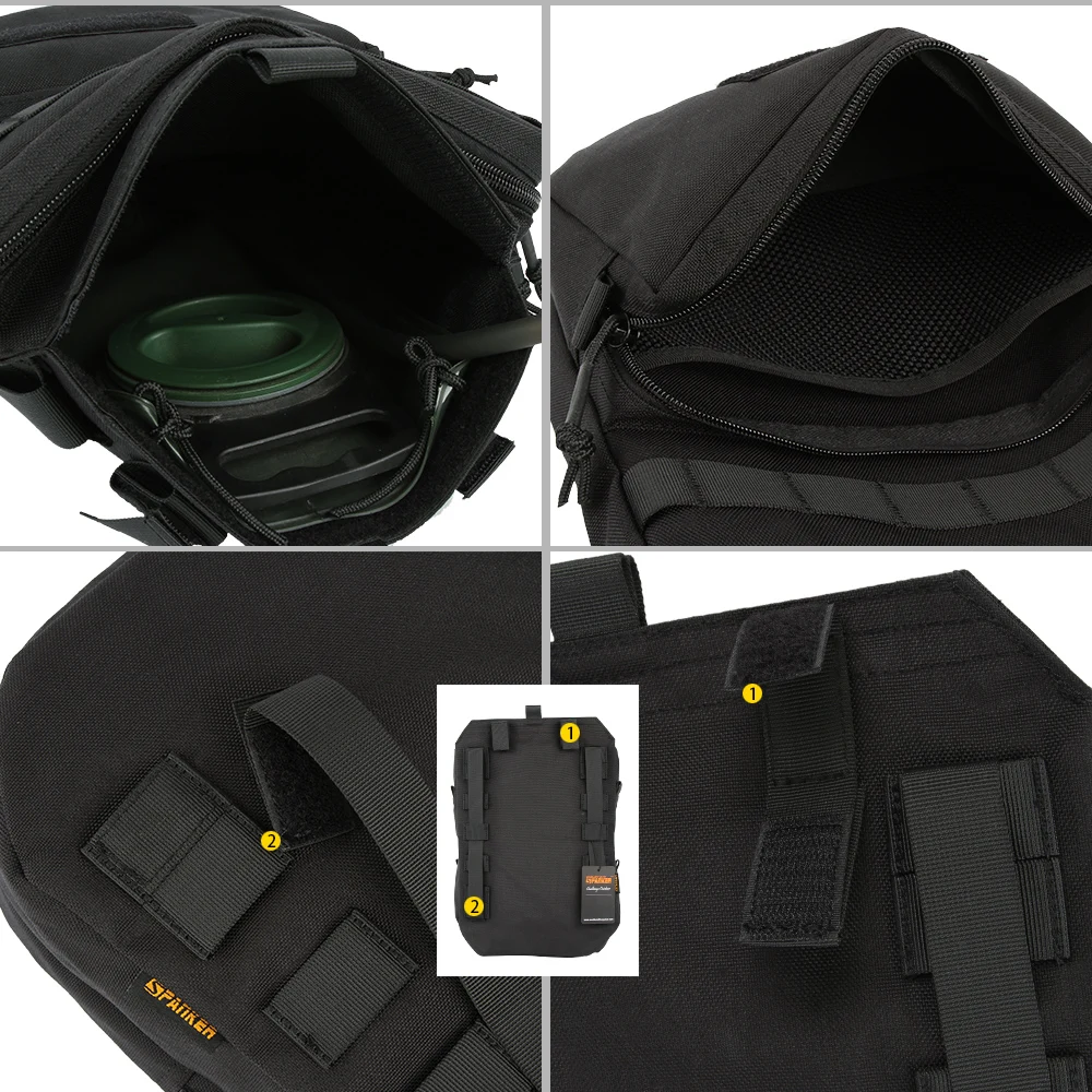 ELITE SPANKER Bolsa de hidratacion tactica compatible MOLLE militar - imagen 5