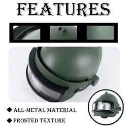 Casco táctico K63 III ABS Airsoft antiimpactos para CS y paintball