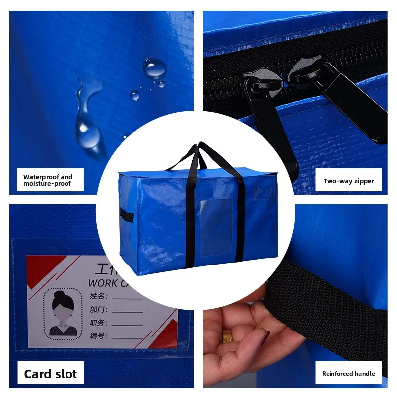 Bolsa de almacenamiento con ventana para ropa y edredones