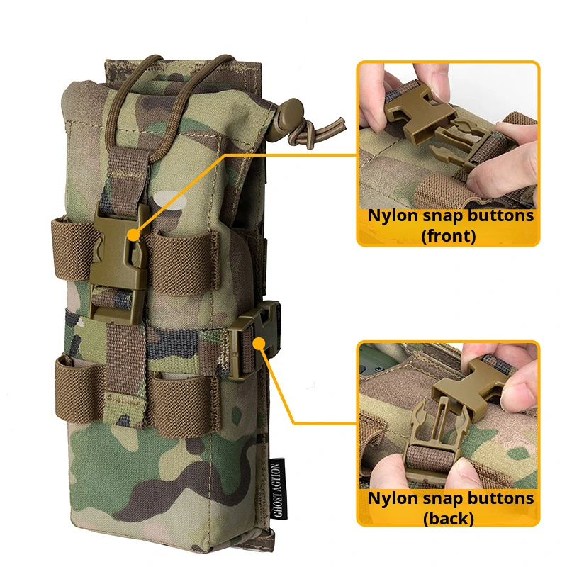 Bolsa radio táctica PRC148/152 con soporte MOLLE MBTR y lateral - imagen 4