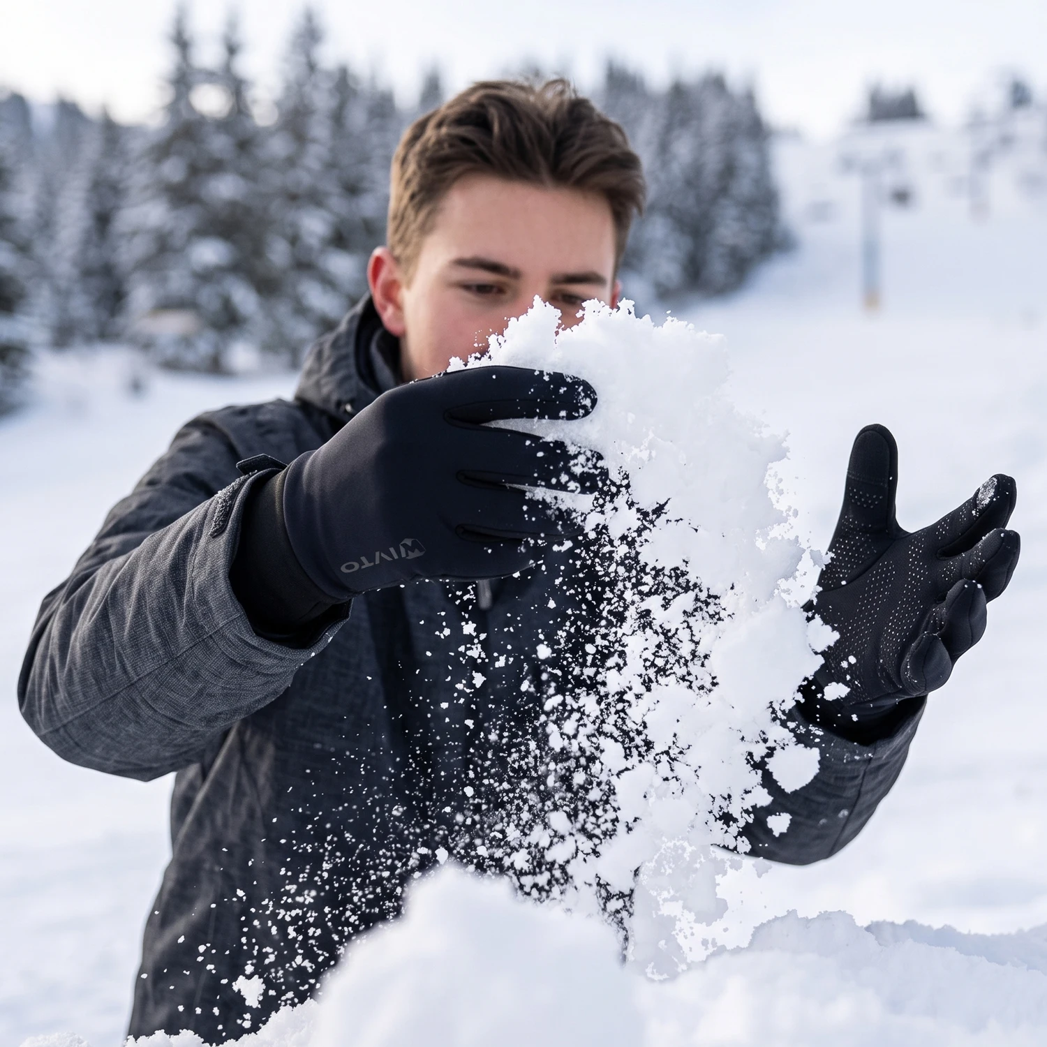 Guantes de invierno unisex para ciclismo
