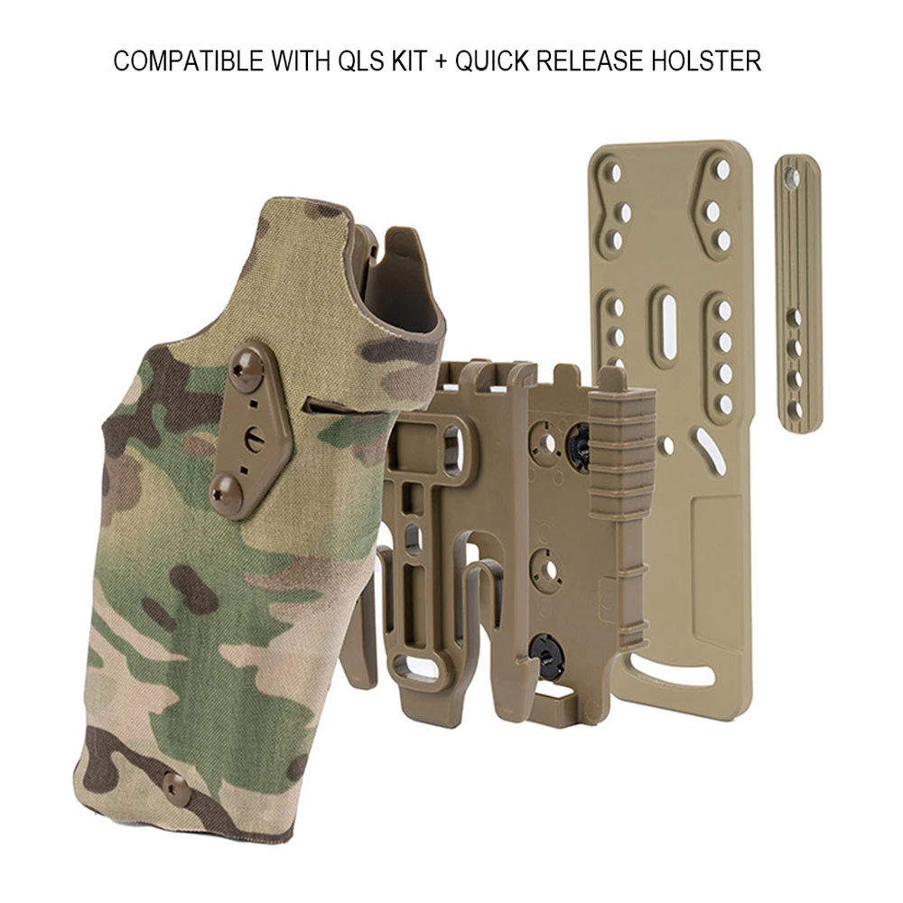 Adaptador metálico corto para funda de pistola compatible con QLS - imagen 5