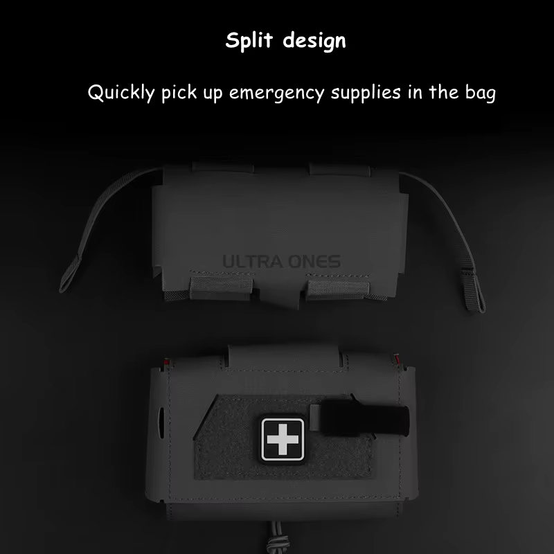 Bolsa IFAK táctica compacta MOLLE despliegue rápido para cinturón - imagen 3