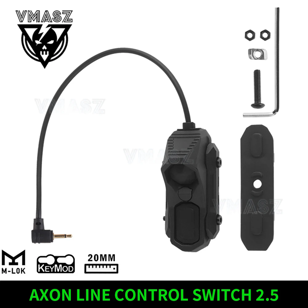 Interruptor cola de ratón AXON TAPS para linterna táctica PEQ15 - imagen 4