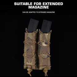 Funda táctica MOLLE tipo tigre para cargadores de extracción rápida