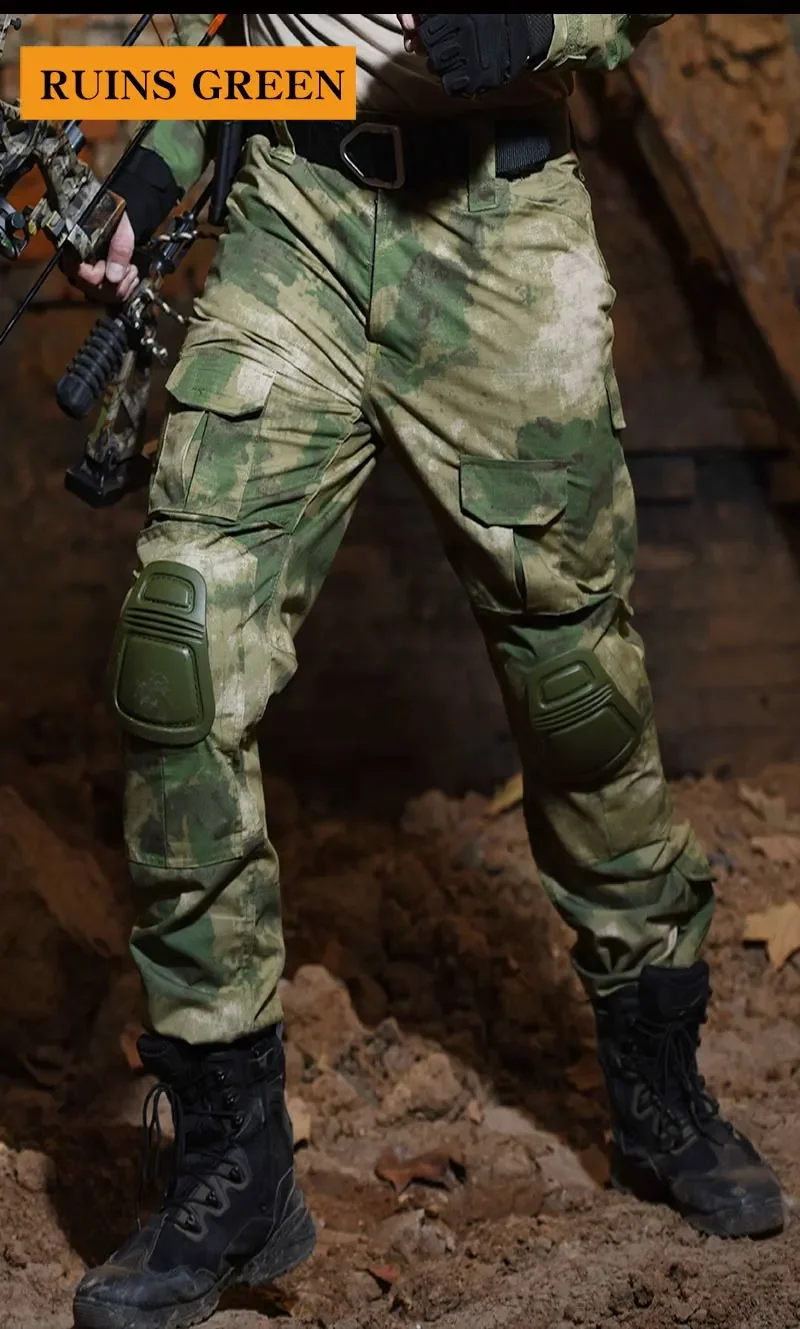 Pantalón cargo con protecciones