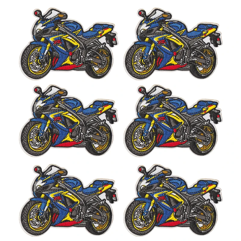 Parches de motocicleta para proyectos DIY y costura