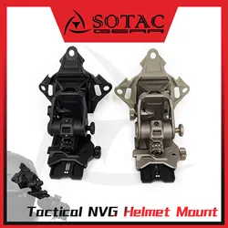 Soporte de casco NVG SOTAC de perfil bajo para PVS-31/18/15/14