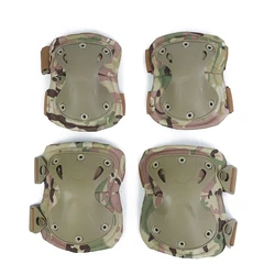 Rodilleras tácticas ripstop con coderas para airsoft y combate