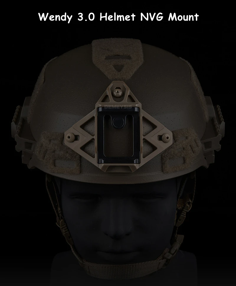 Soporte NVG para casco Wendy 3.0 en nylon