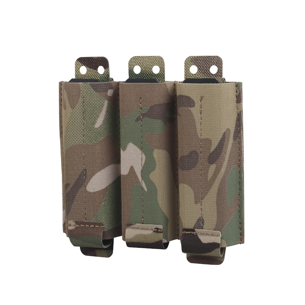 Funda táctica pistola MOLLE liberación rápida bolsillos cargadores - imagen 3