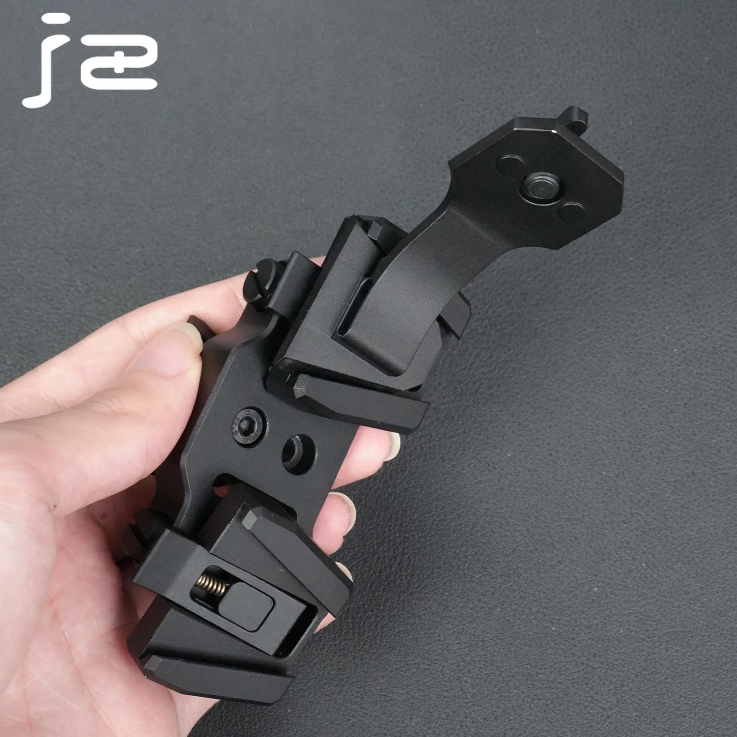 Soporte NVG de casco en J doble brazo aluminio PVS-14 L4G24 - imagen 2