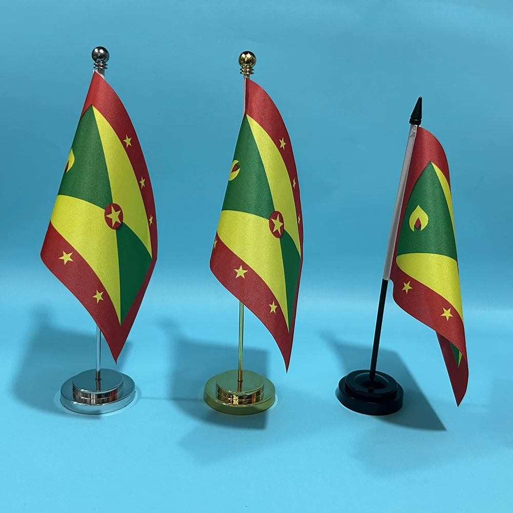 Bureau Klein bandera nacional de Granada en poliéster - imagen 2