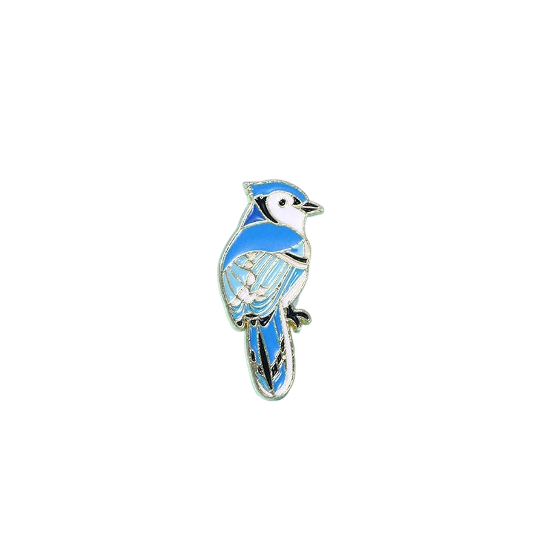 Pins de esmalte de animales rana, camaleón y colibrí para solapa