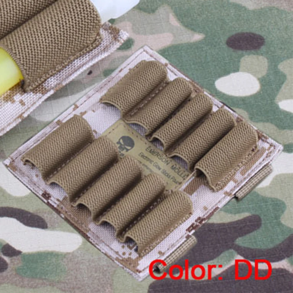 EmersonGear Bolsa táctica MOLLE para barra luminosa panel Nylon - imagen 4