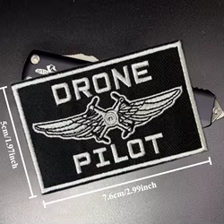 Parche Drone Pilot bordado MOLLE para ropa y mochilas - tactico