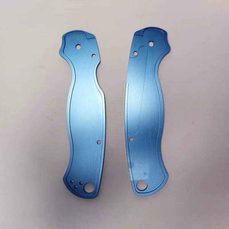 Básculas de aluminio con panal para Spyderco Paramilitary2 - repuesto - imagen 2