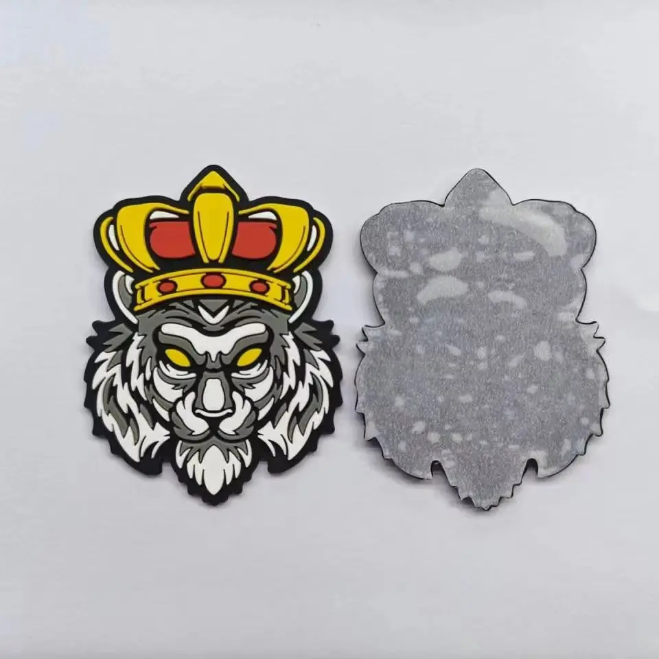 Parche táctico PVC 3D con transfer térmica logotipo personalizado - imagen 4