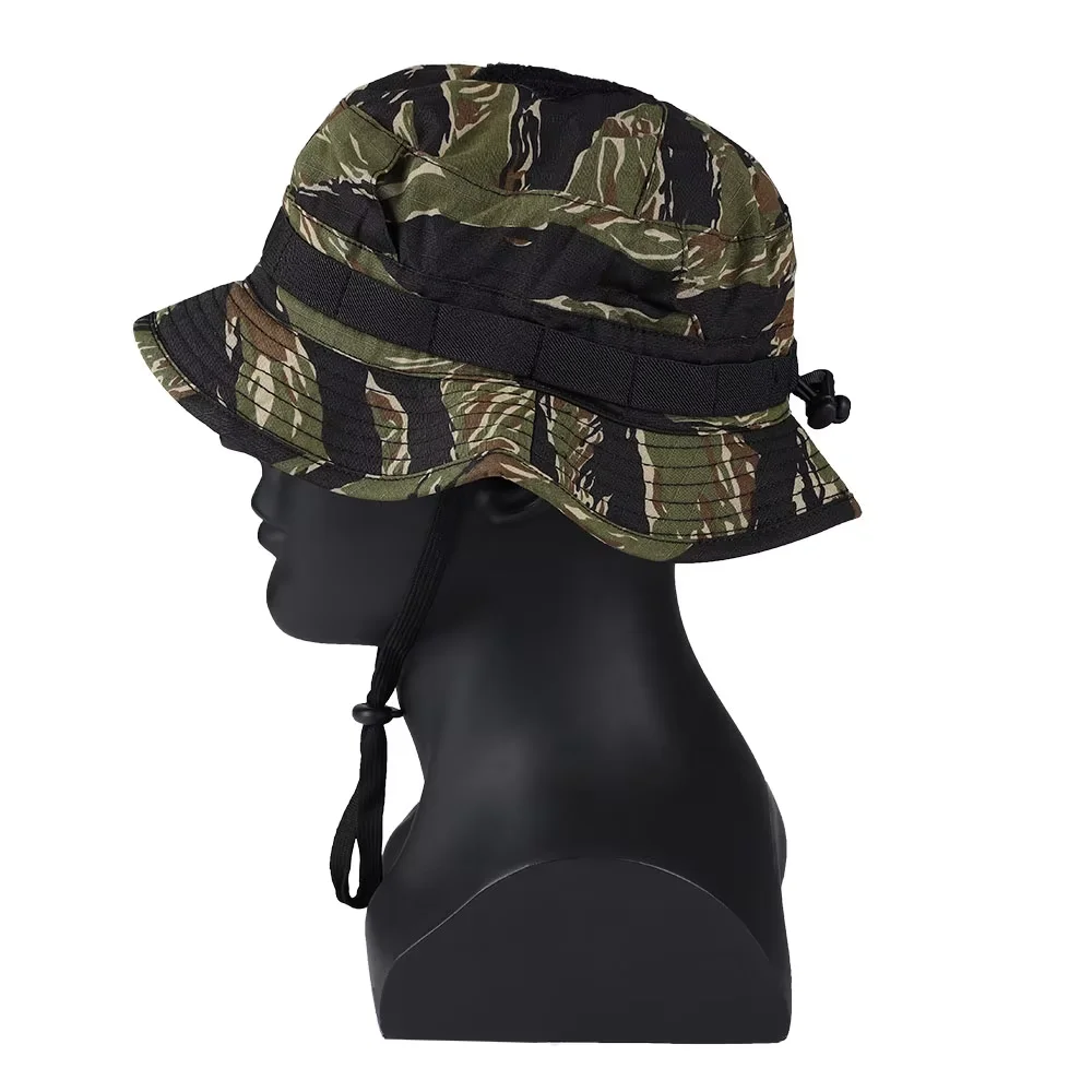 Sombrero Boonie táctico camuflaje – Ala corta verano senderismo outdoor - imagen 5