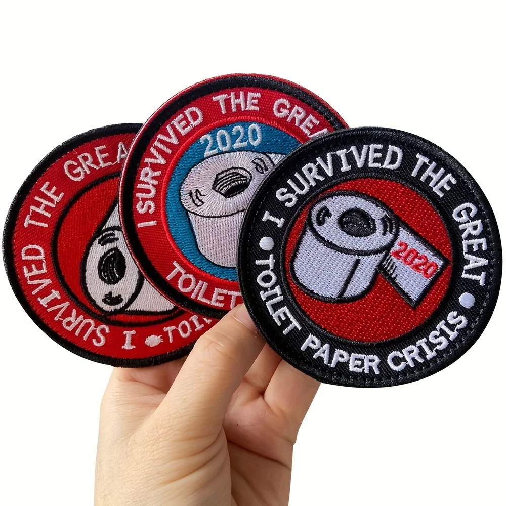 Parche táctico Velcro – I Survived 2020 Moral para mochila MOLLE - imagen 5