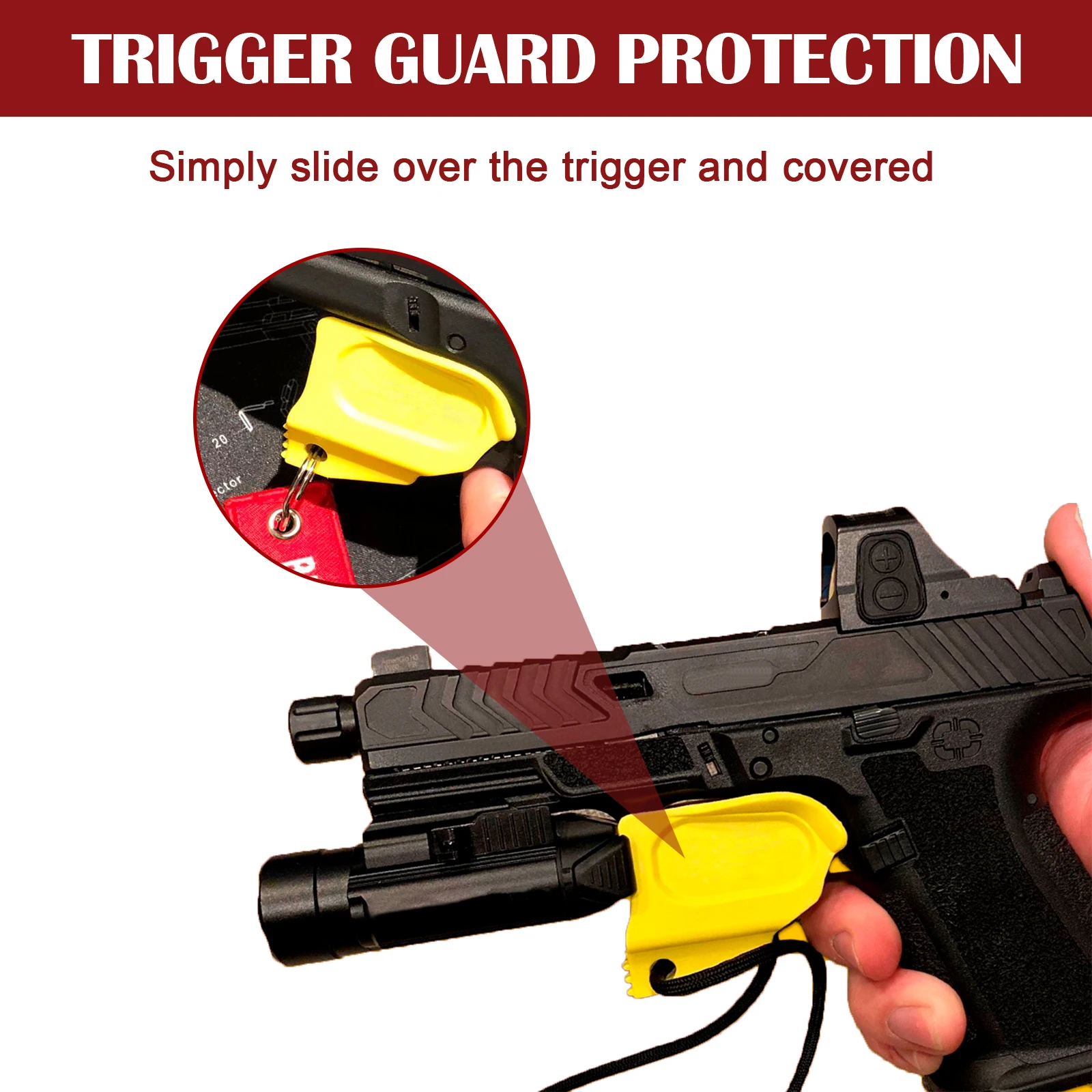 Funda para Glock 17 19 22 37 – Compatible con pistolas estándar - imagen 2