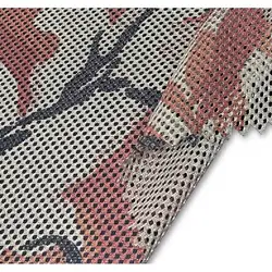 Tela táctica camuflaje británico de malla gruesa para casco