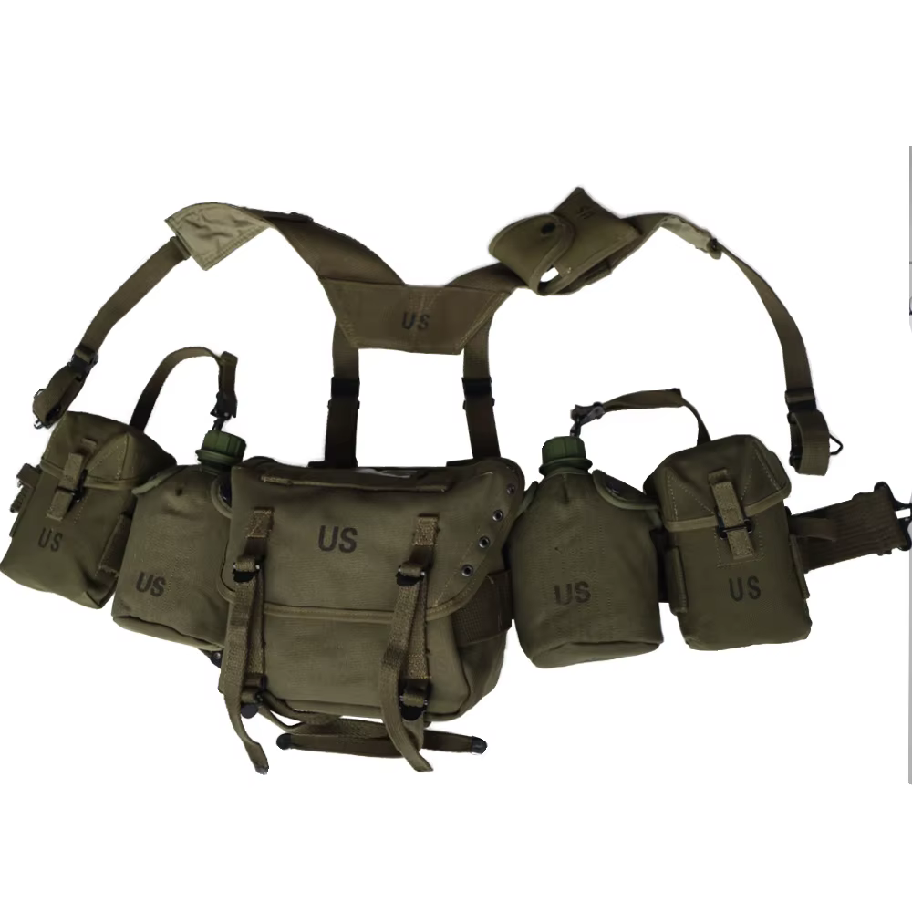 Réplica M1956 bolsa larga estilo militar WW2 coreano