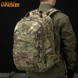 Mochila táctica MOLLE con soporte lumbar ideal para outdoor y EDC