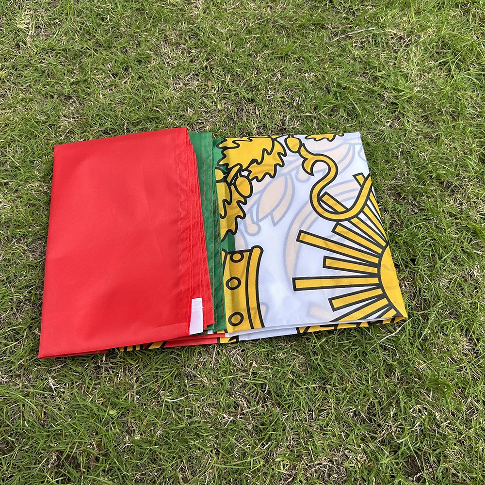 Bandera de Irán con León histórico y corona Pahlavi - imagen 3