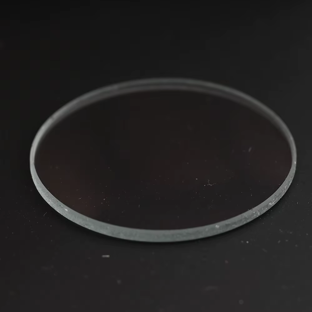 Vidrio plano redondo óptico Shooin Optics de 33 mm para protección frontal de linterna