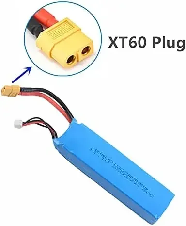 Batería LiPo recargable XT60 para radiocontrol y drones - imagen 3